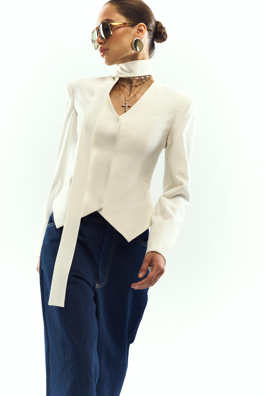 Jacket Office Chic WHITE