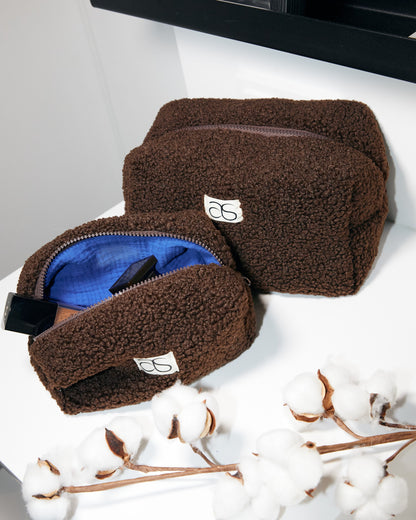 Cosmetic bag TEDDY CHOCOLATE MINI