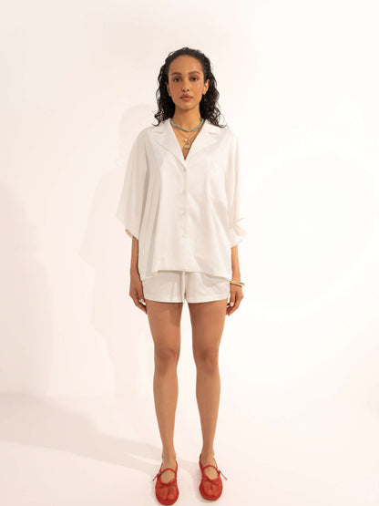 Satén set WHITE
