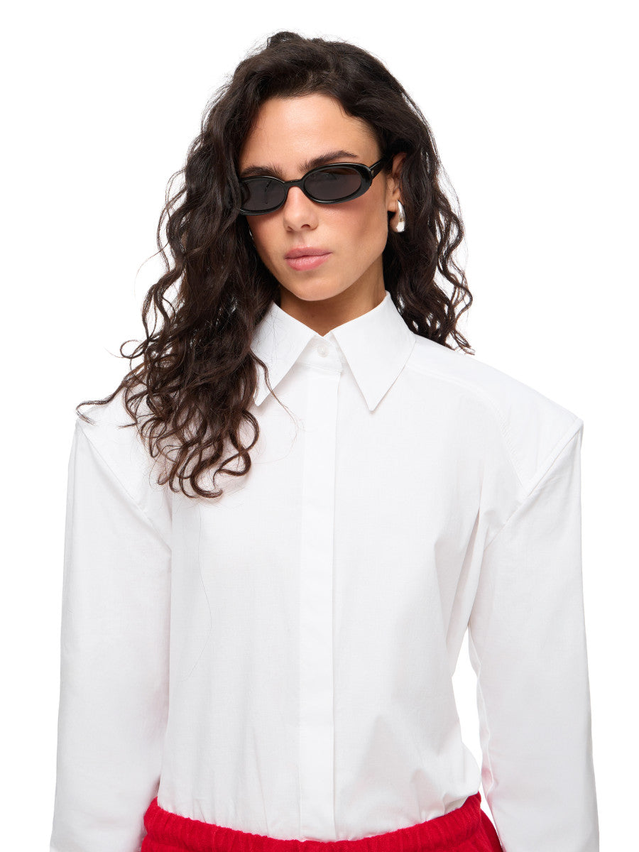 Shoulders Shirt WHITE