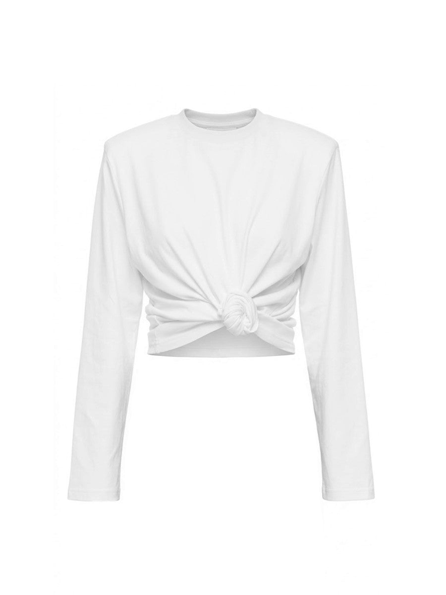 Shoulders Long Sleeve WHITE