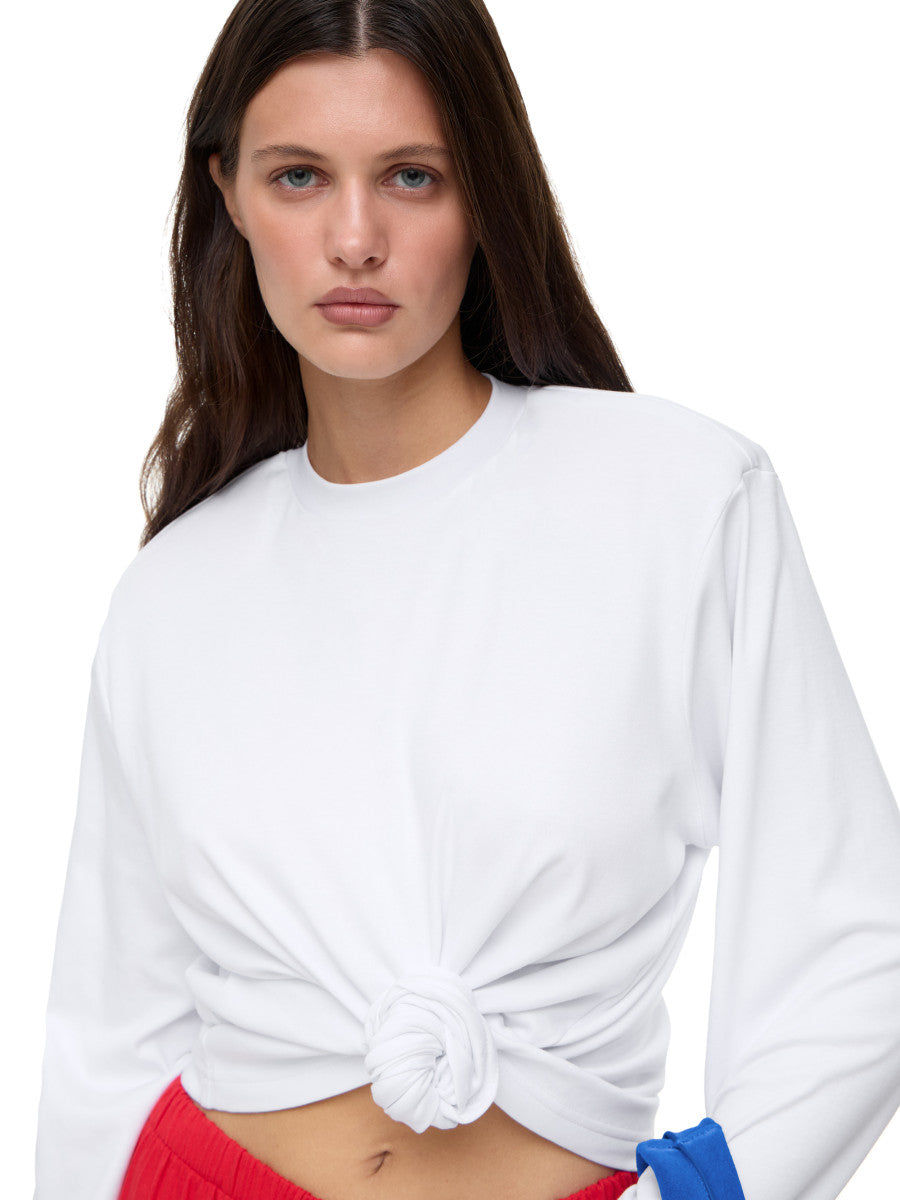 Shoulders Long Sleeve WHITE